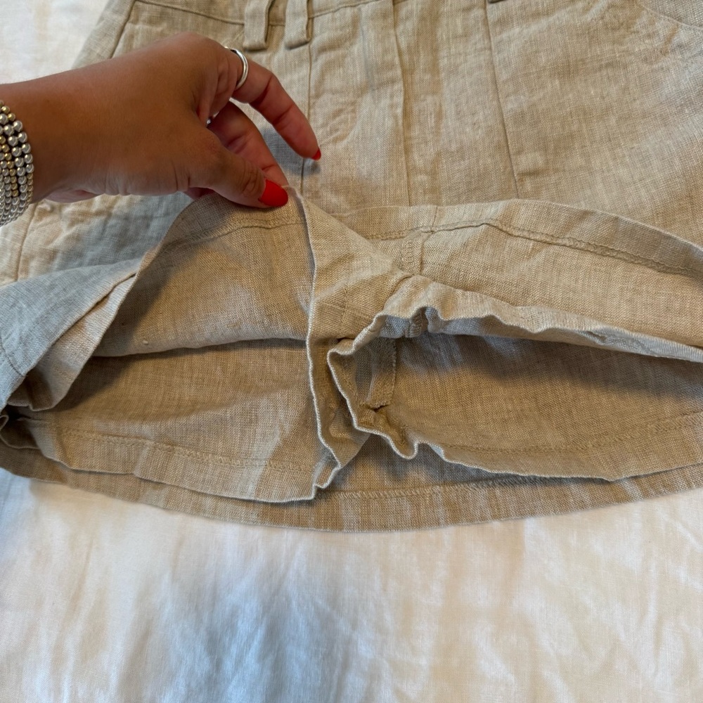 DISSH Eva Natural Linen Skort - Picture 7 of 7